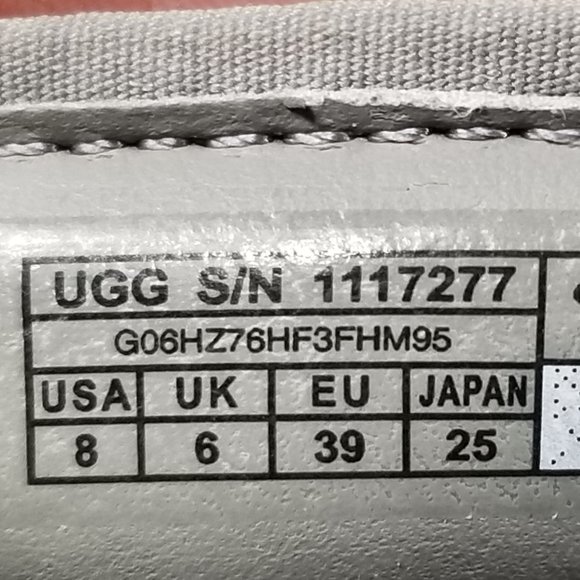 UGG Gray Mesh Sandals - Picture 11 of 11